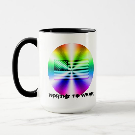 Mug Drapeau Arc-En-Ciel - À Porter (Gauche)