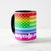 Mug Drapeau Arc-En-Ciel - À Porter (Devant gauche)