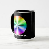 Mug Drapeau Arc-En-Ciel - À Porter (Devant gauche)