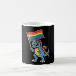 Mug Drapeau arc-en-ciel de la fierté gay LGBTQ allié D