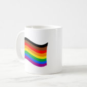 Mug Drapeau arc-en-ciel de Philly Pride (Devant gauche)
