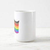 Mug Drapeau arc-en-ciel de Philly Pride (Centre)