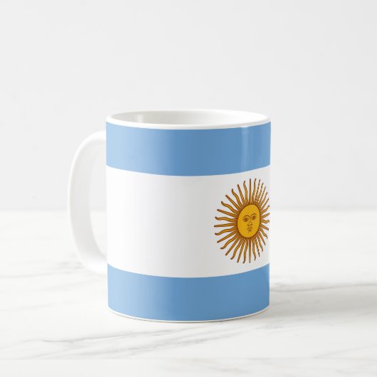 Mug Drapeau argentin (Devant gauche)
