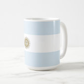 Mug Drapeau Argentine (Devant droit)