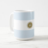 Mug Drapeau Argentine (Devant gauche)