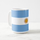 Mug Drapeau Argentine (Devant gauche)