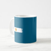 Mug Drapeau Argentine Fierté Nationale Graphique Srts  (Devant gauche)