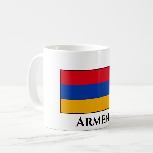 Mug Drapeau arménien (Devant gauche)