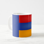 Mug Drapeau arménien cool (Devant gauche)