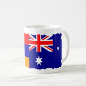 Mug Drapeau arménien et australien (Devant droit)