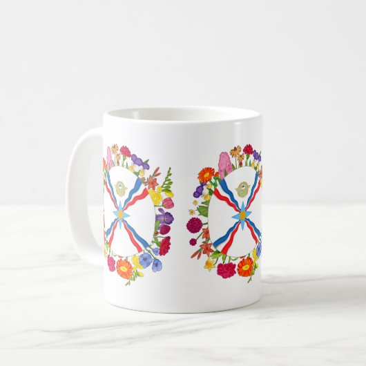 Mug Drapeau assyrien (Devant gauche)