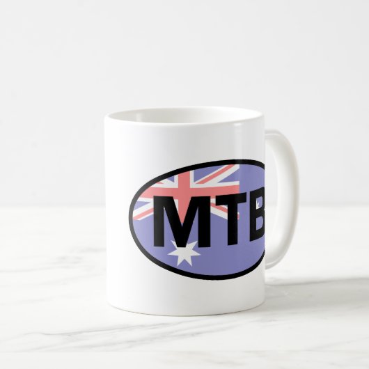Mug Drapeau Australie VTT (Devant droit)