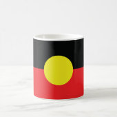 Mug drapeau australien aborigini (Centre)