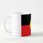 Mug drapeau australien aborigini (Gauche)