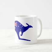 Mug Drapeau australien Kangaroo (Devant droit)