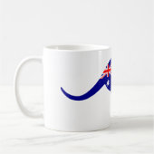 Mug Drapeau australien Kangaroo (Gauche)