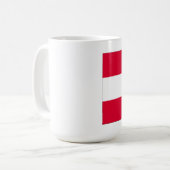 Mug Drapeau Autriche (Devant gauche)