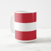 Mug Drapeau autrichien (Devant gauche)