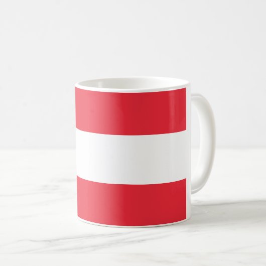 Mug Drapeau autrichien (Devant droit)
