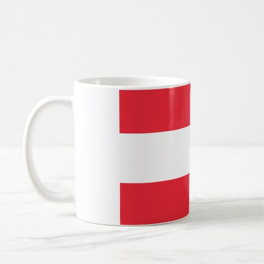 Mug Drapeau autrichien (Gauche)