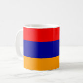 Mug Drapeau aux couleurs de l'Arménie (Devant gauche)