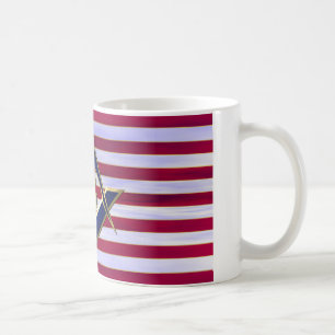 Mug Drapeau avec le carré et les boussoles