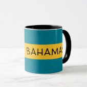 Mug Drapeau Bahamas (Devant droit)