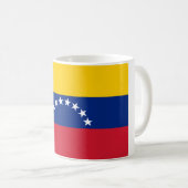 Mug Drapeau/Bandera de/de Venezuela (Devant droit)