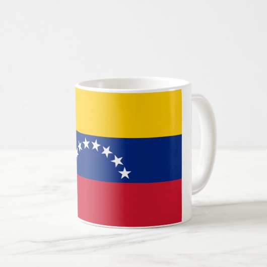 Mug Drapeau/Bandera de/de Venezuela (Devant droit)