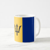 Mug Drapeau Barbade (Devant droit)
