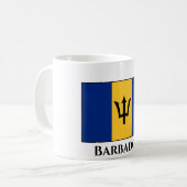 Mug Drapeau Barbade (Devant gauche)