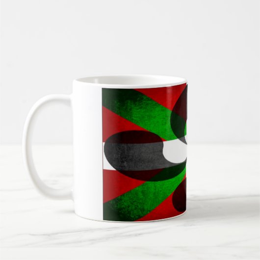 Mug Drapeau basque et croix (Gauche)