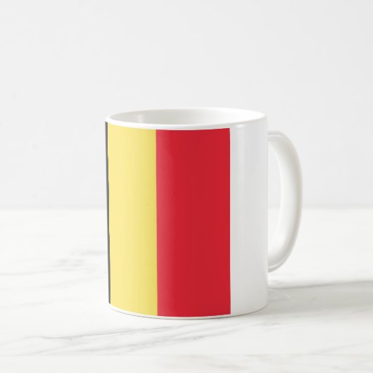Mug Drapeau belge (Devant droit)