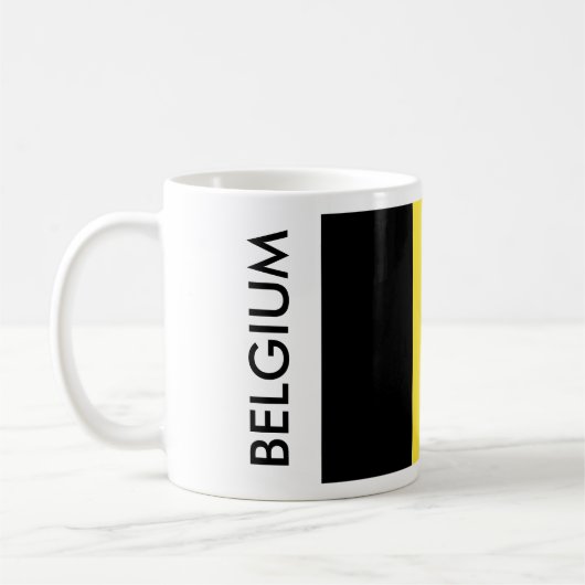 MUG DRAPEAU BELGIQUE (Gauche)