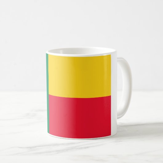 Mug Drapeau Bénin (Devant droit)