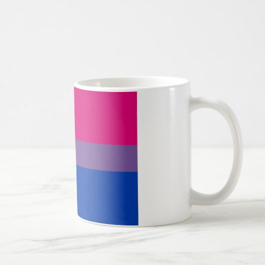 Mug Drapeau Bi-Sexuel de fierté (Droite)
