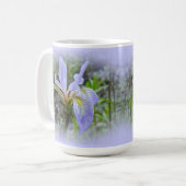 Mug Drapeau bleu - Iris sauvage (Devant gauche)
