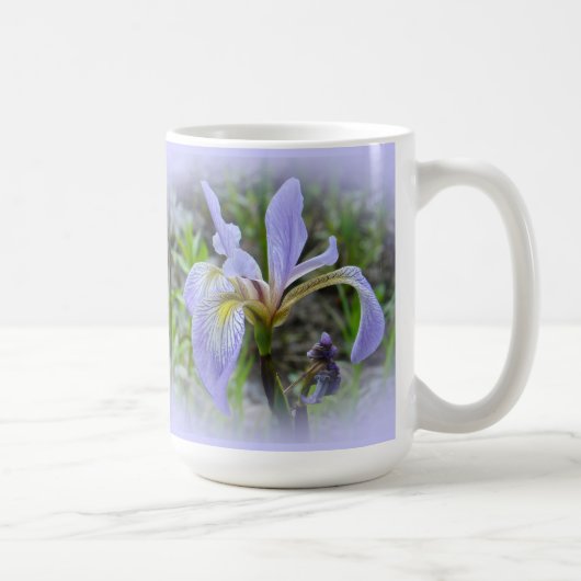 Mug Drapeau bleu - Iris sauvage (Droite)