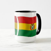 Mug Drapeau Bolivie (Devant droit)