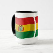 Mug Drapeau Bolivie (Devant gauche)