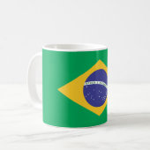 Mug Drapeau Brasil (Devant gauche)