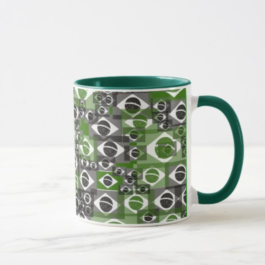 Mug Drapeau Brasil (Droite)