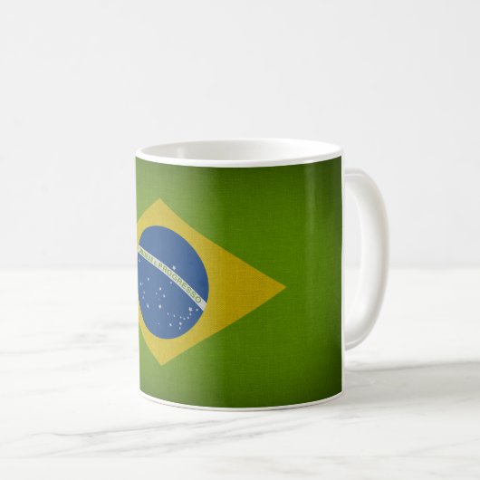 Mug Drapeau Brasil (Devant droit)