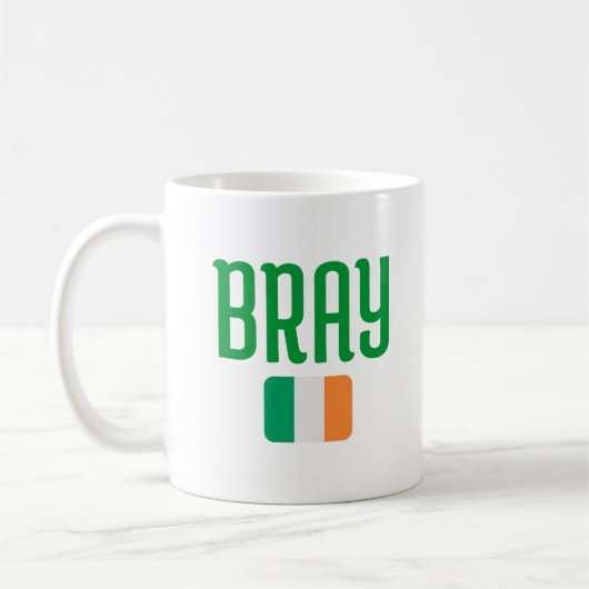 Mug Drapeau BRAY Irlande (Gauche)