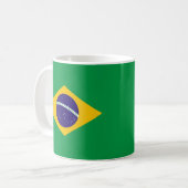 Mug Drapeau brésilien (Devant gauche)