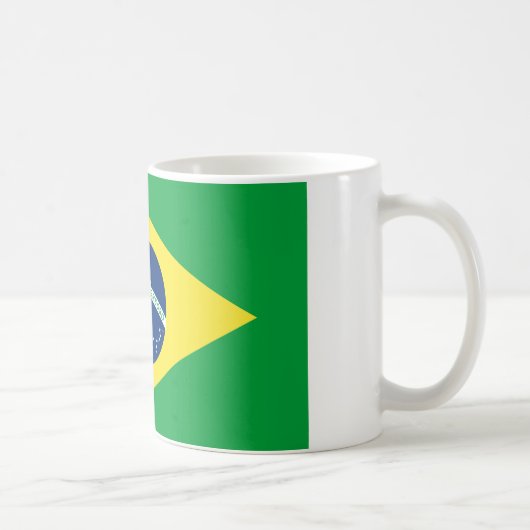 Mug drapeau brésilien (Droite)