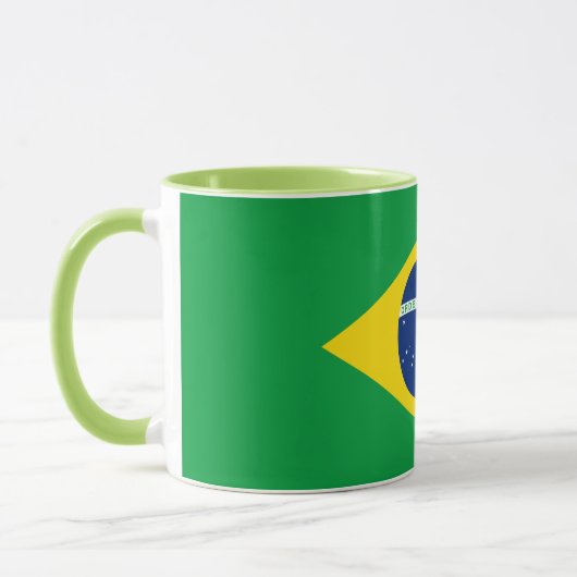 Mug Drapeau brésilien Musique (Gauche)
