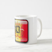 Mug Drapeau brillant belge (Devant droit)