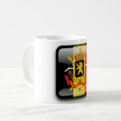 Mug Drapeau brillant belge (Devant gauche)