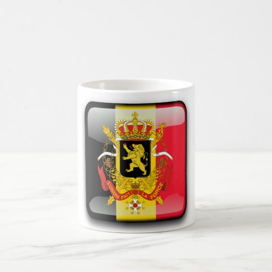 Mug Drapeau brillant belge (Centre)